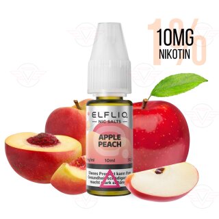 Elfbar - Elfliq Apple Peach 10mg Nikotin Salz