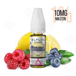 Elfbar - Elfliq Blue Razz Lemonade 10mg Nikotin Salz