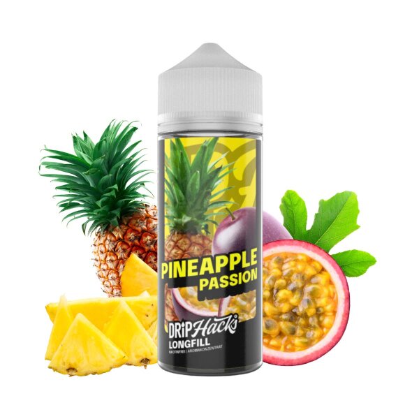 Drip Hacks - Pineapple Passion Longfill 30ml in bottiglia da 120ml