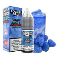 Drip Hacks - Pocket Salt - Blue Razzberry Sherbet 10mg/ml