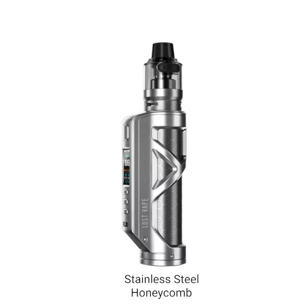 Lost Vape - Cyborg Quest 100W Kit stainless steel honeycomb