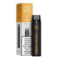 Pod Salt Go 600 Sigaretta elettronica usa e getta - Orange Ice 20mg