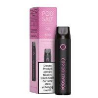 Pod Salt Go 600 E-Cigarette Jetable - Limonade Rose 20mg