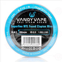 Vandy Vape - KA1 Superfine MTL Fused Clapton Wire 10ft,...