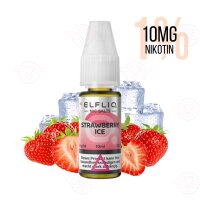 Elfbar - Elfliq Strawberry Ice 10mg nicotine salt