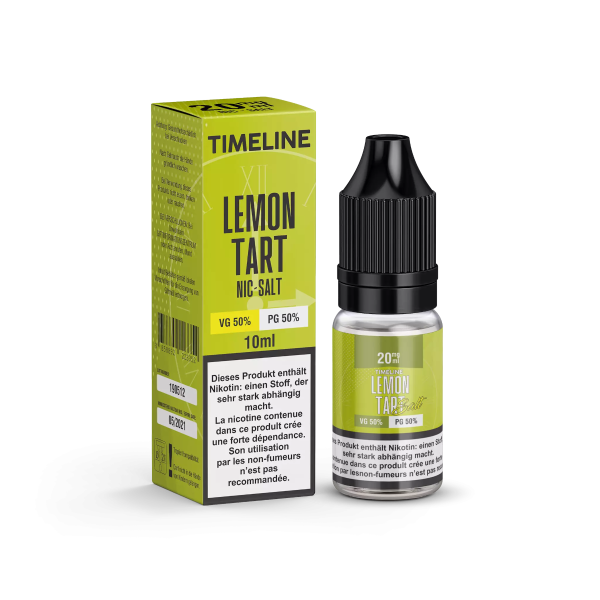 TIMELINE - Lemon Tart Nic Salt 10mg