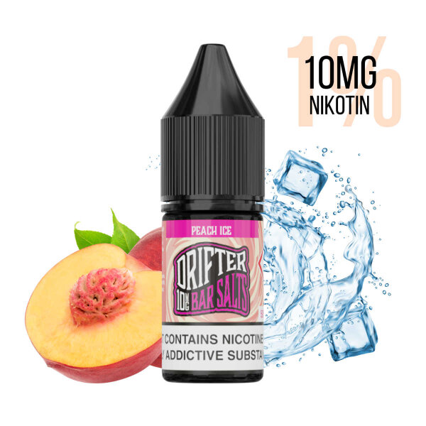 Drifter Bar Salts - Peach Ice 10mg/ml