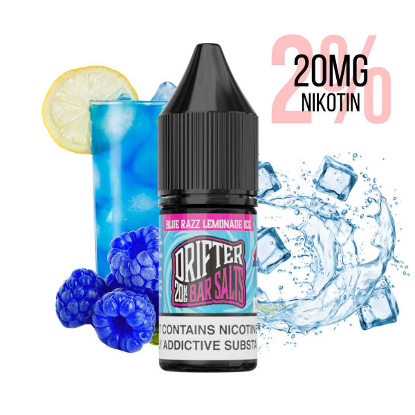 Drifter Bar Salts - Blue Razz Lemonade Ice 20mg/ml