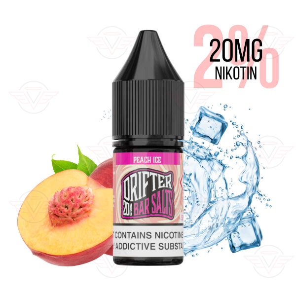 Drifter Bar Salts - Peach Ice 20mg/ml