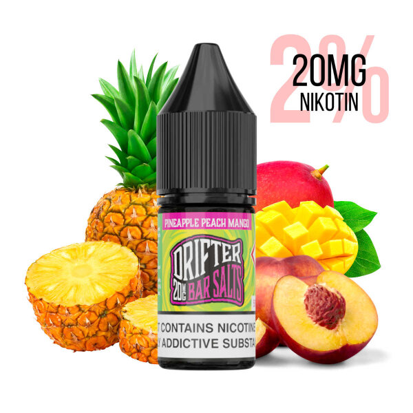 Drifter Bar Salts - Pineapple Peach Mango Ice 20mg/ml