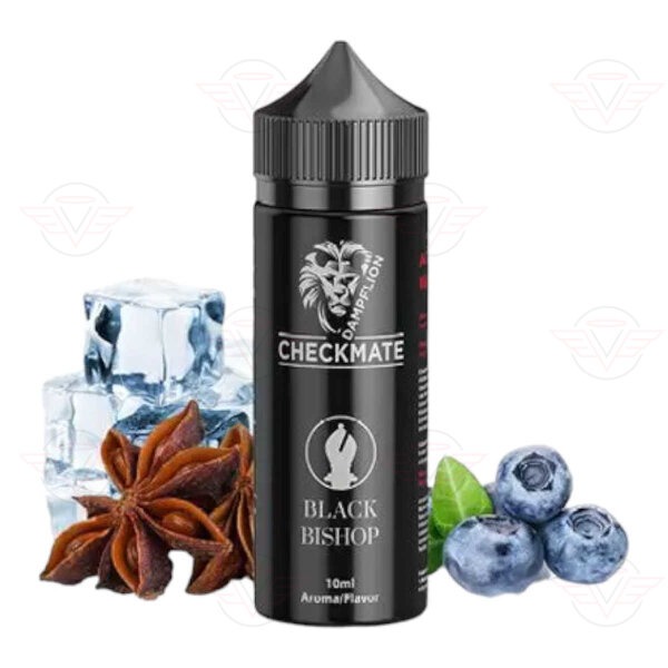 Dampflion Checkmate - Black Bishop 10ml - Best before date