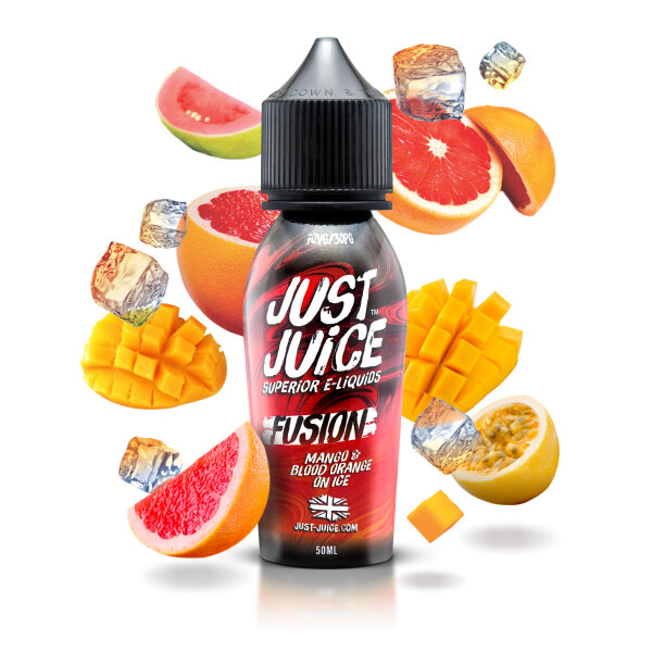 Just Juice - Fusion Mango & Blood Orange on Ice 50ml Shortfill - MHDÜ