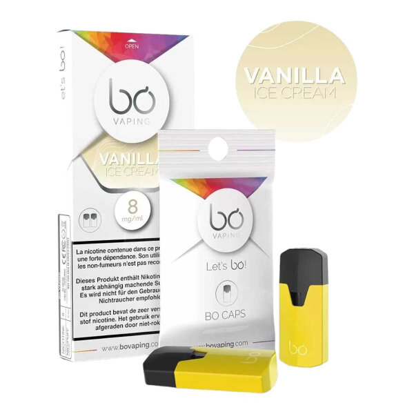 BO Caps - Glace à la vanille de 6 Pack 10% - MHDÜ