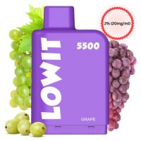 Elfbar - Lowit 5500 Prefilled Pod Grape