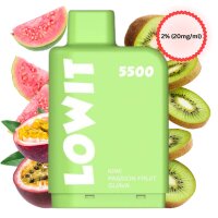 Elfbar - Lowit 5500 Prefilled Pod Kiwi Passion Fruit Guava