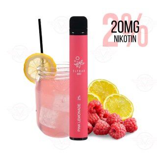 Elfbar - Disposable 600 Pink Lemonade - Expired BBD