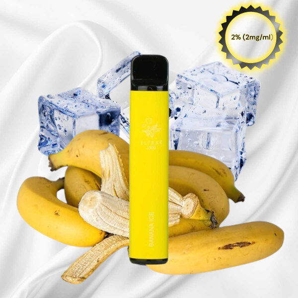 Elfbar - Einweg E Zigarette Banana Ice 1500 Puffs - MHDÜ