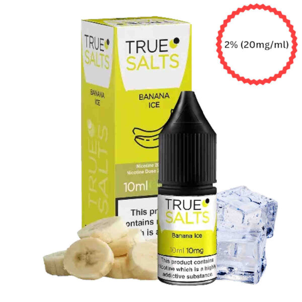 True Salts by IVG - Banana Ice 20mg/ml - MHDÜ