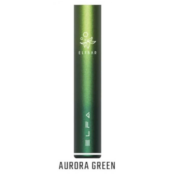 Elfbar - Nuova penna Elfa Vape verde aurora