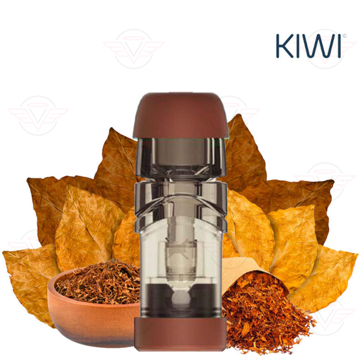 Kiwi Vapor - Cartucce Pod KIWI 2 Pack - Tabacco secco - VAPE.CH |