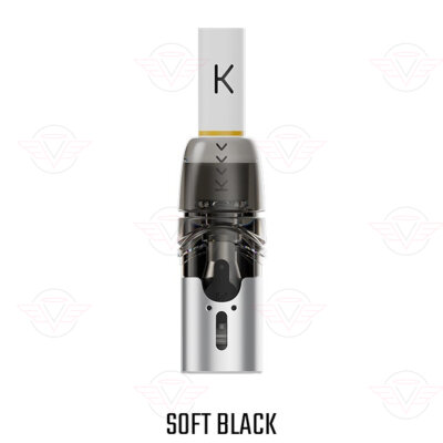 KIWI VAPOR - KIWI 2 replacement pods refillable Soft Black