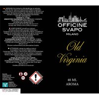 Officine Svapo Milano - Aroma Old Virginia 40ml