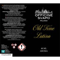 Officine Svapo Milano - Aroma Old Time Latino 40ml