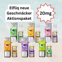 Elfbar - Elfliq new flavors 20mg promotional pack