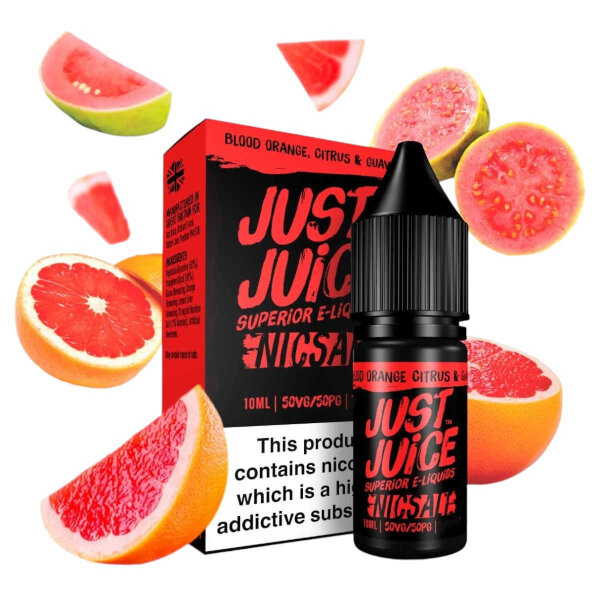 Just Juice - Blood Orange Citrus Guava Nic Salt 5mg/ml - MHDÜ