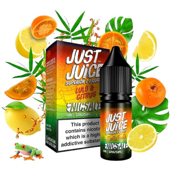 Just Juice - Exotic Fruits Lulo & Citrus Nic Salt 11mg/ml - MHDÜ