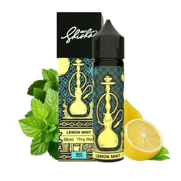 Nasty Juice - Shisha Serie - Lemon Mint Shortfill - MHDÜ
