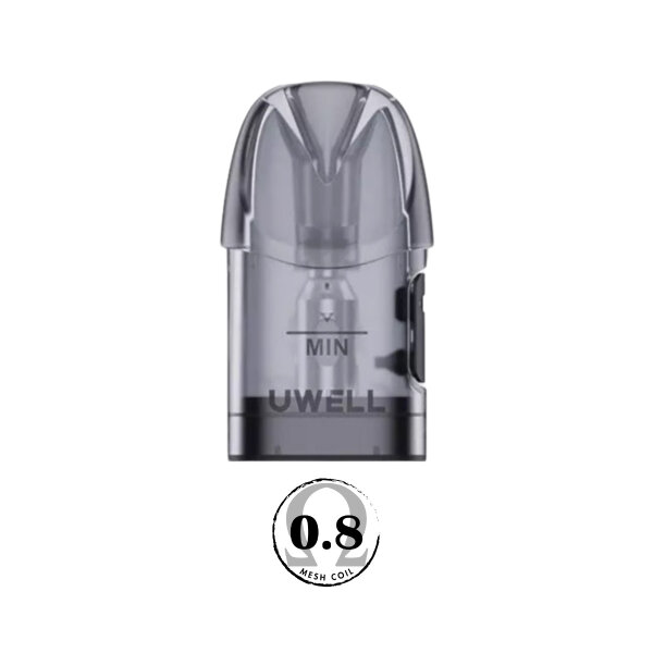 UWELL - Caliburn A3S replacement pods 0.8 Ohm