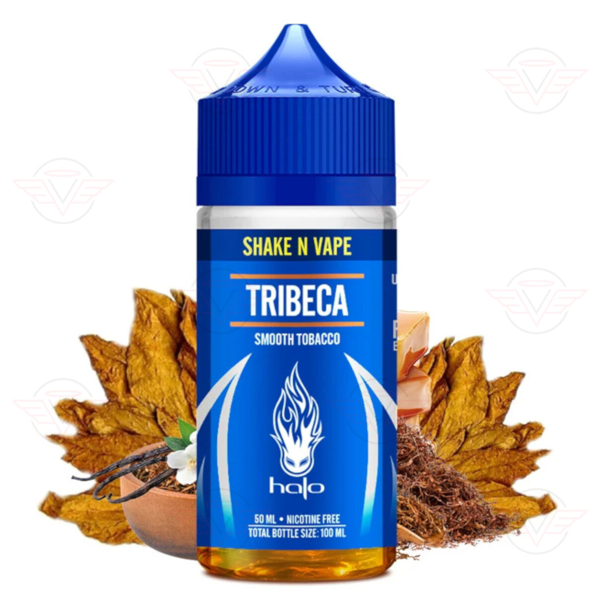 Halo - Tribeca ( RY4 tobacco & caramel) 50ml - VAPE.CH | Vape Sho