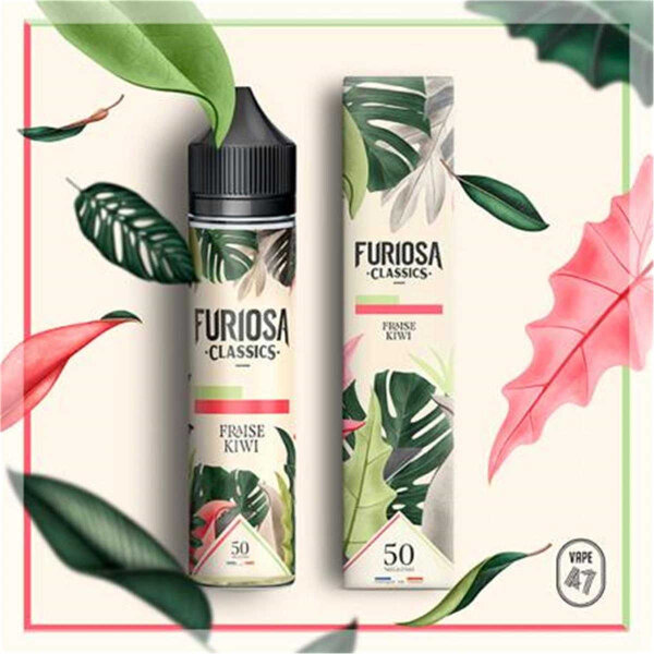 Furiosa - Classics - Fraise Kiwi Shortfill 50 ml - MHDÜ