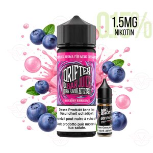 Drifter Bar Juice - Blueberry Bubblegum 120ml Shortfil...