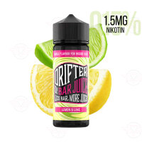 Drifter Bar Juice - Lemon And Lime 120ml con 1,5mg/ml di...