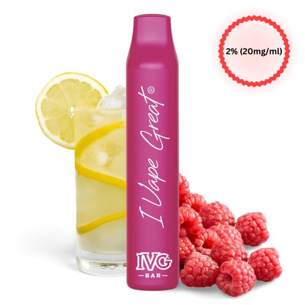 IVG - Bar Plus Raspberry Lemonade 20 mg - MHDÜ