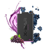 J Well - X-BAR X-Shisha Dark Fresh (raisin) Pod 0mg