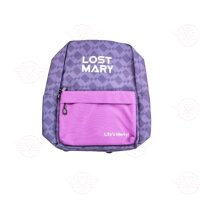 Lost Mary - Rucksack Schwarz - Violett