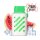 Vozol - Gear 600 Disposable Watermelon Ice E-Cigarette - 20mg/ml (2%) Nicotine Salt