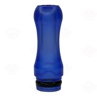 Drip tip - plastic 510 transparent - pink