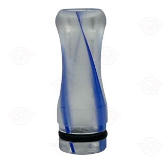 Drip tip - plastic 510 transparent - pink