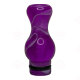 Drip Tip - Kunststoff 510er bauchig purple