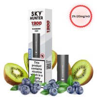 Sky Hunter - Prefilled Pods mit Mesh Coil Blueberry Kiwi