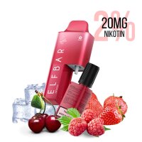 Elfbar - AF5000 Strawberry Raspberry Cherry Ice...