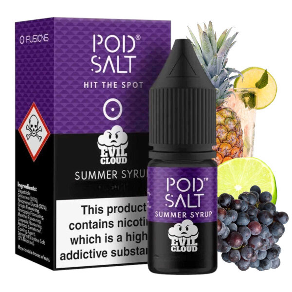 Pod Salt - Fusions Summer Syrup 20mg - MHDÜ