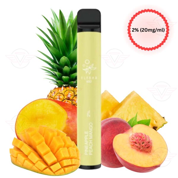 Elfbar - Cigarette électronique jetable Mango 600 bouffées