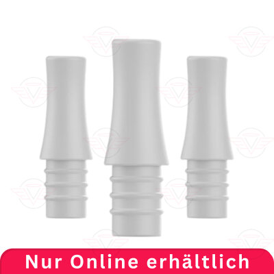 Kiwi Vapor - KIWI drip tip di ricambio silicone - 3 pezzi