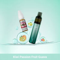 Elfbar - Kit de démarrage rechargeable EV5000 Kiwi Passionfruit Goyave