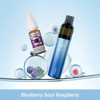 Elfbar - EV5000 Refillable Starter Kit Blueberry Sour Raspberry